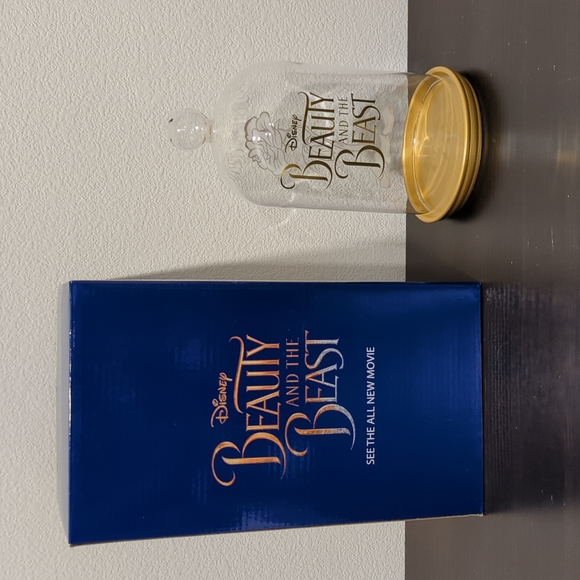 Disney Beauty and the Beast Glass Dome - Picture 1 of 10